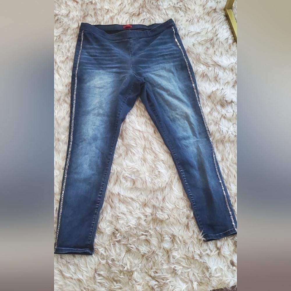 Jennifer Lopez Sculpt Jeggings - Dark Denim Blue- Jennifer Lopez 🌴